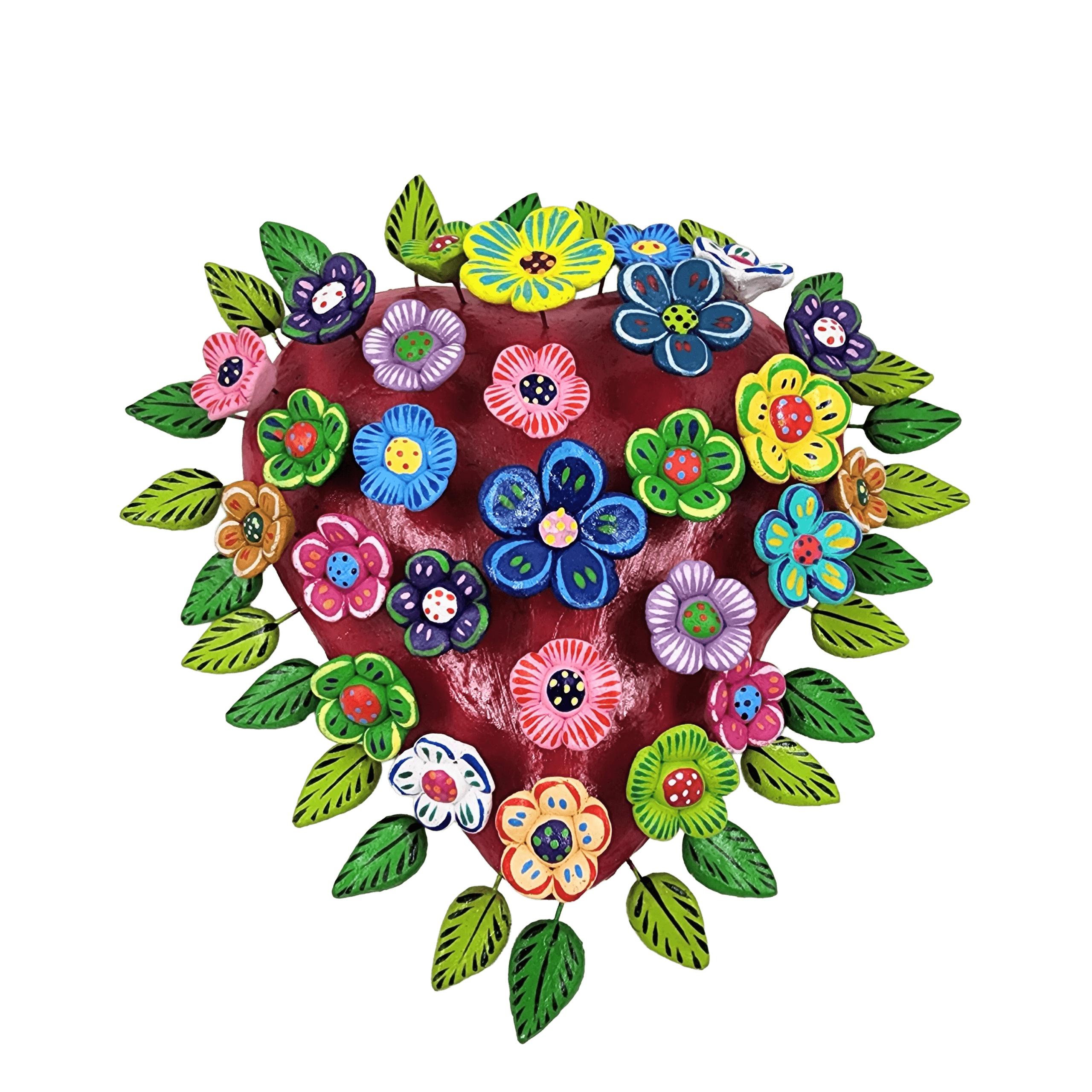 Heart with Flowers